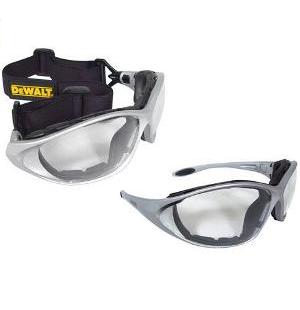 DeWalt Safety Goggles Glasses Framework Clear Anti-Fog Lens DPG95-11